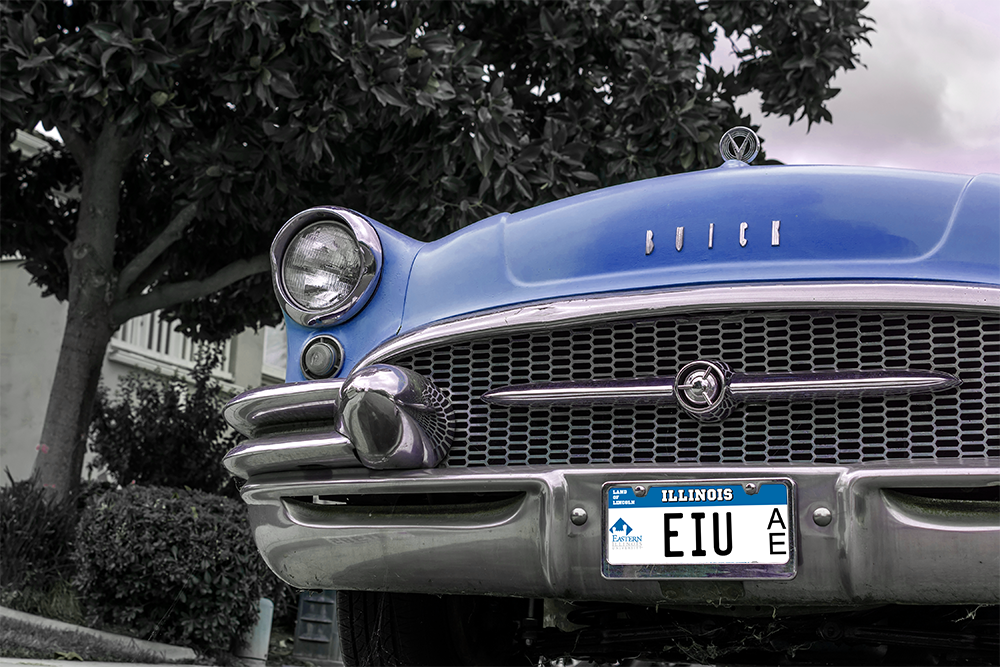 EIU License Plate