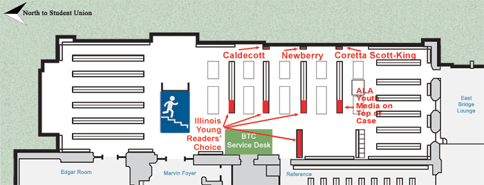 award books map