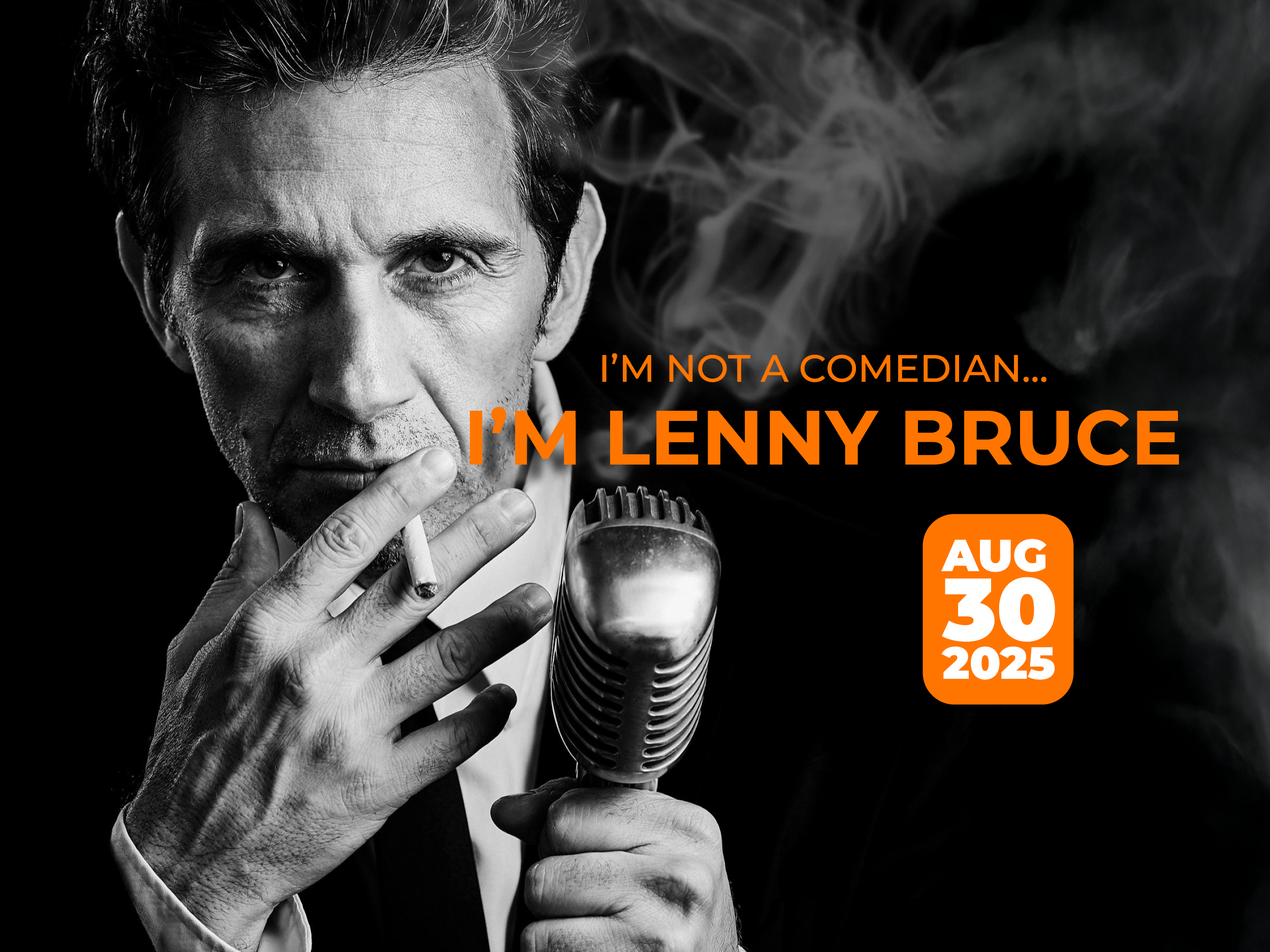 I'm Not a Comedian...I'm Lenny Bruce