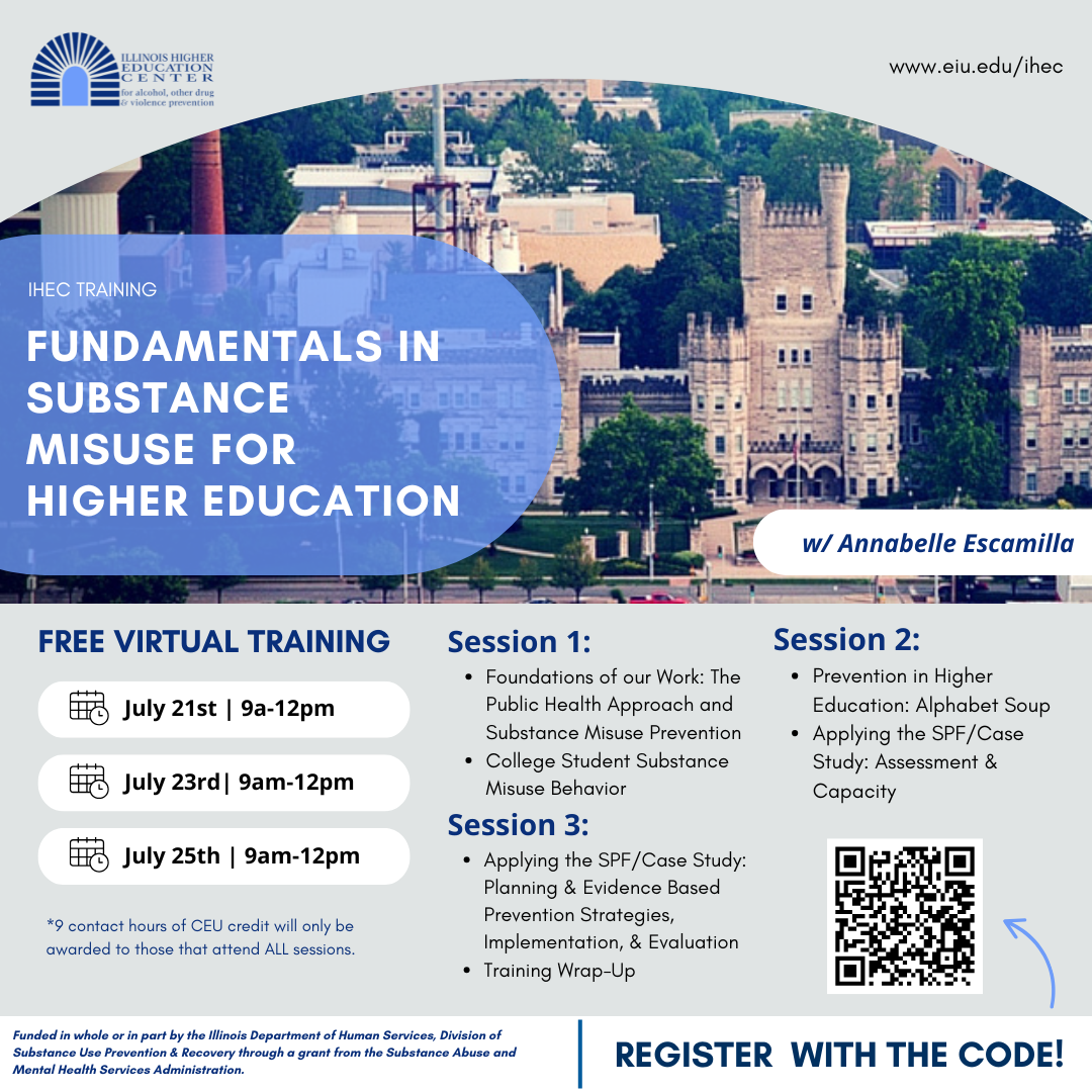 Fundamentals training flyer for July