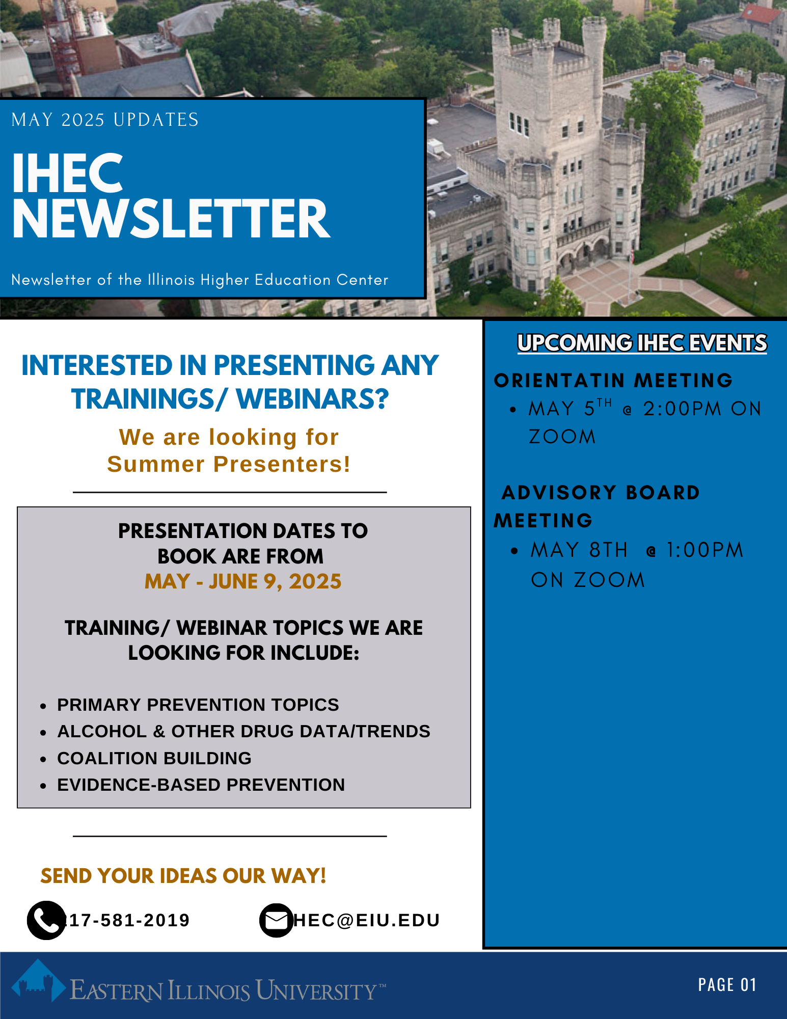 May newsletter 2025