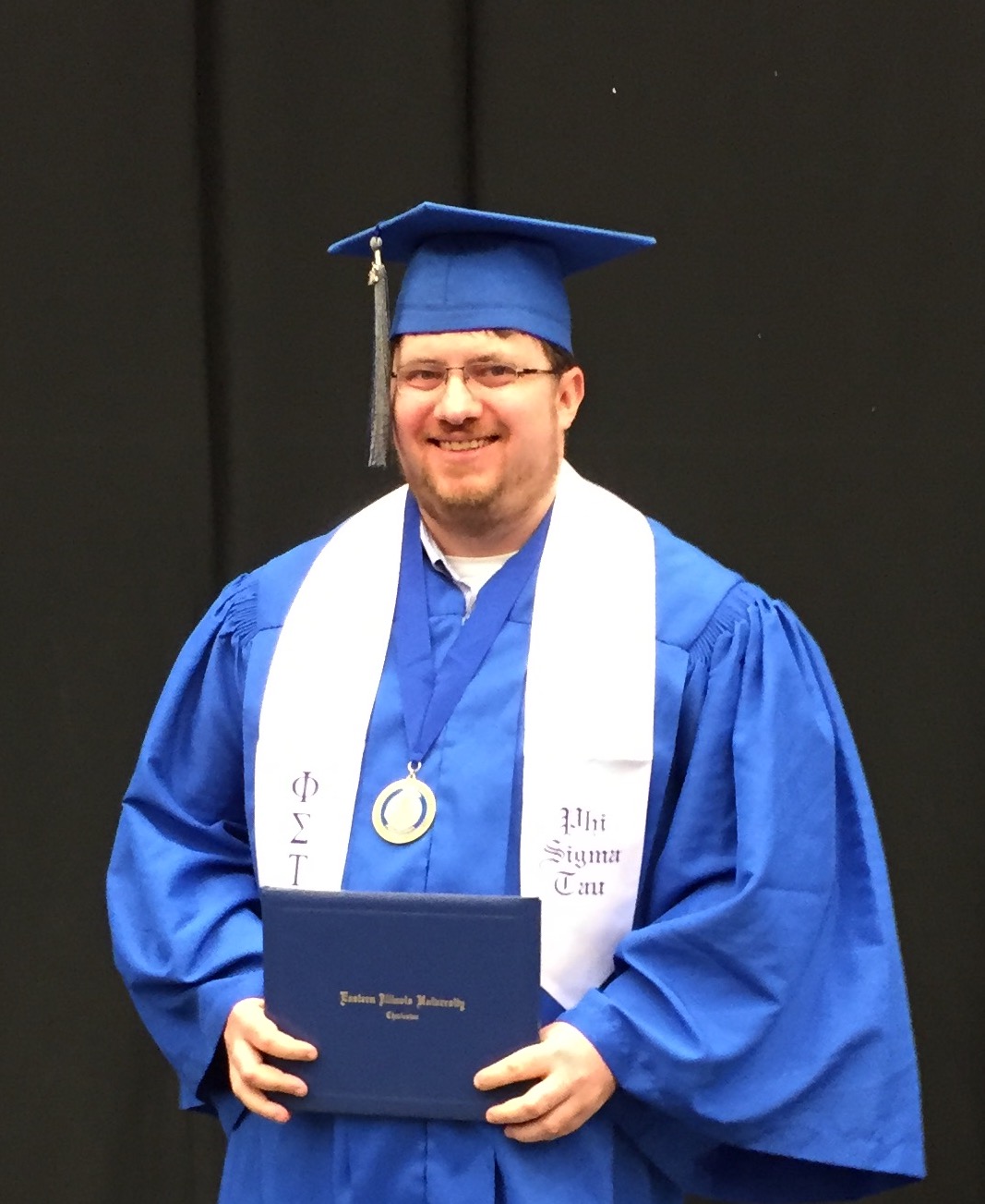 Philosophy graduate Leon K Mire, 2017 Distinguished Senior, Phi Sigma Tau, Athenaeum Award