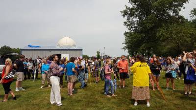 Eclipse Day Telescope Field