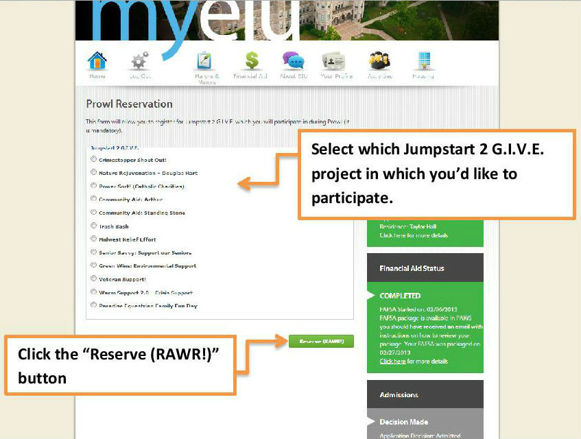 Prowl Sign-Up Instructions page 5