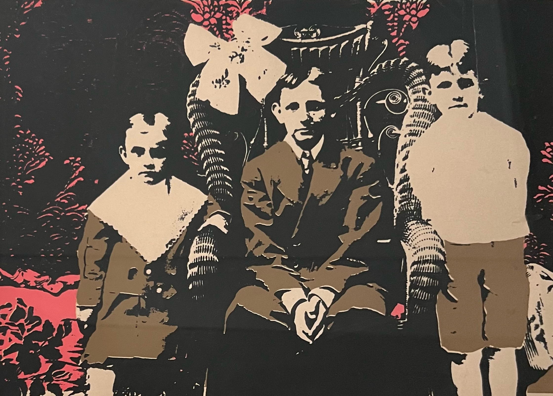 An image of an unsettling artwork depicting humanoid forms